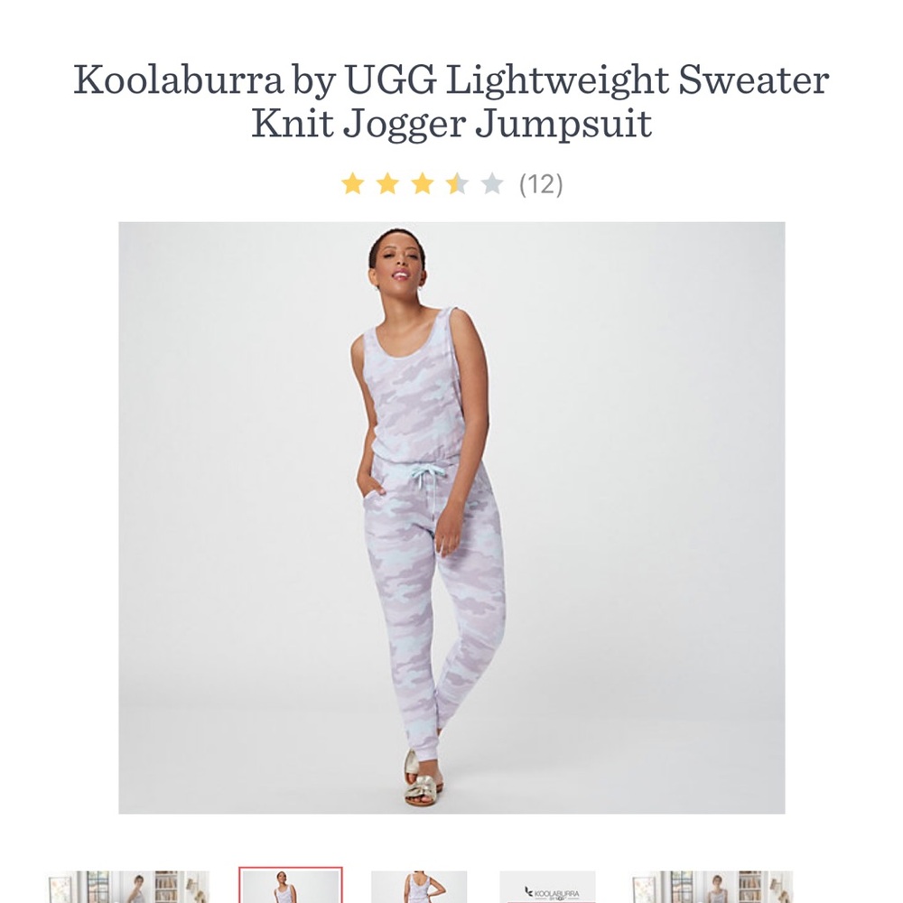 Stylish Blue Patterned Jumpsuit - image 1